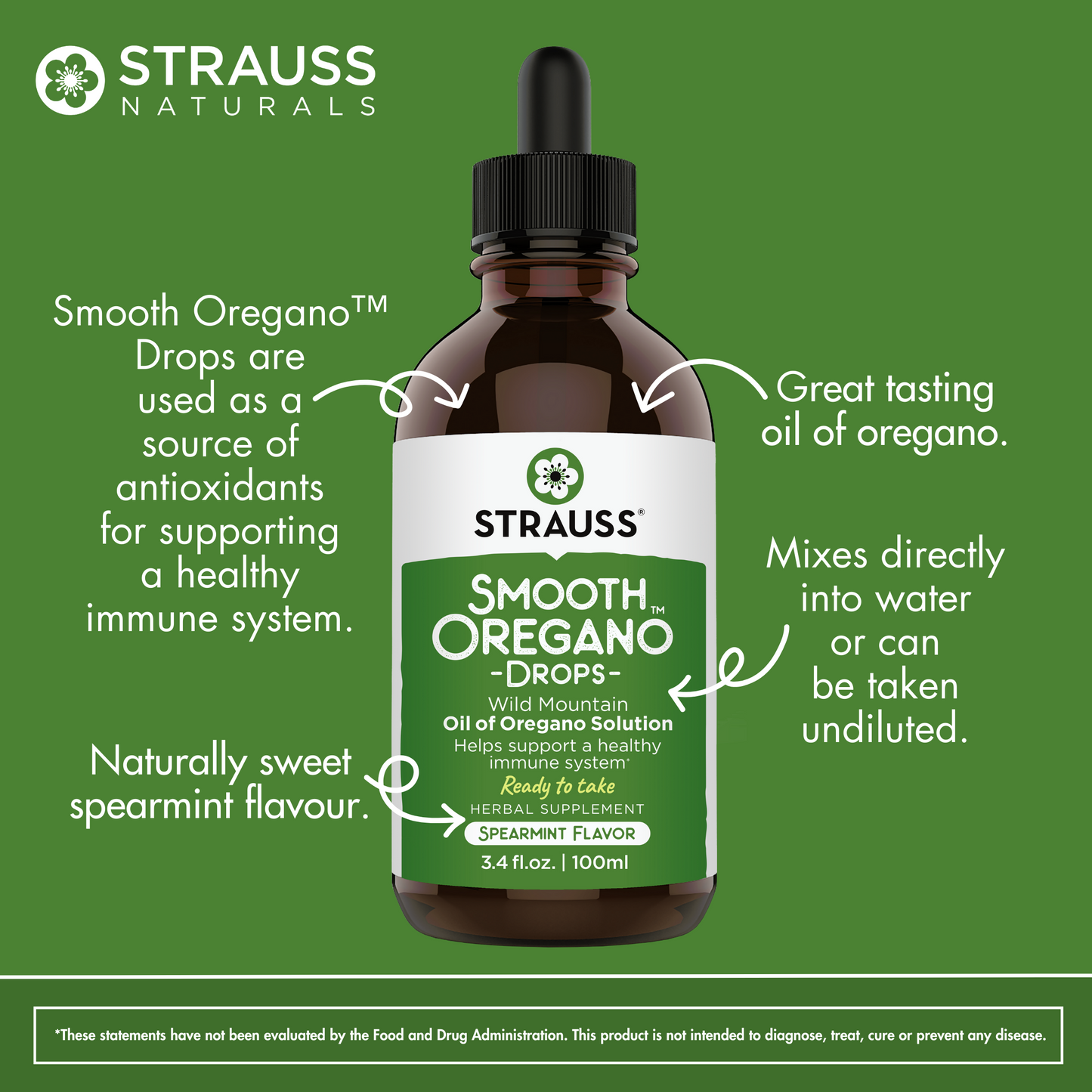 Smooth Oregano™ Drops - Oregano Oil