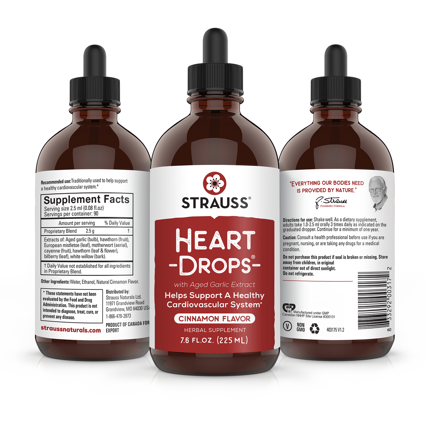 Strauss Heartdrops® - Herbal Heart Supplements