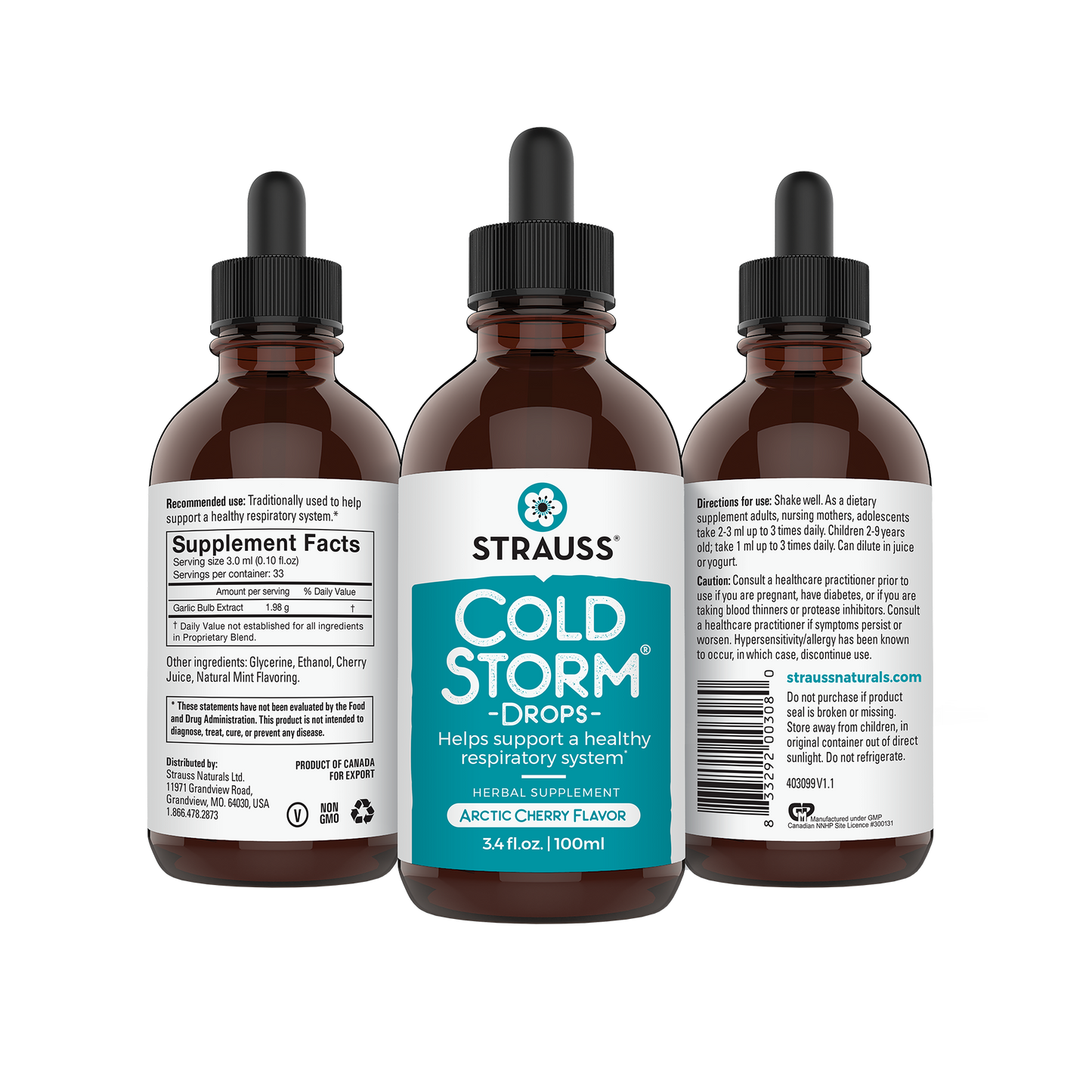 ColdStorm® Drops - Respiratory Support Supplements
